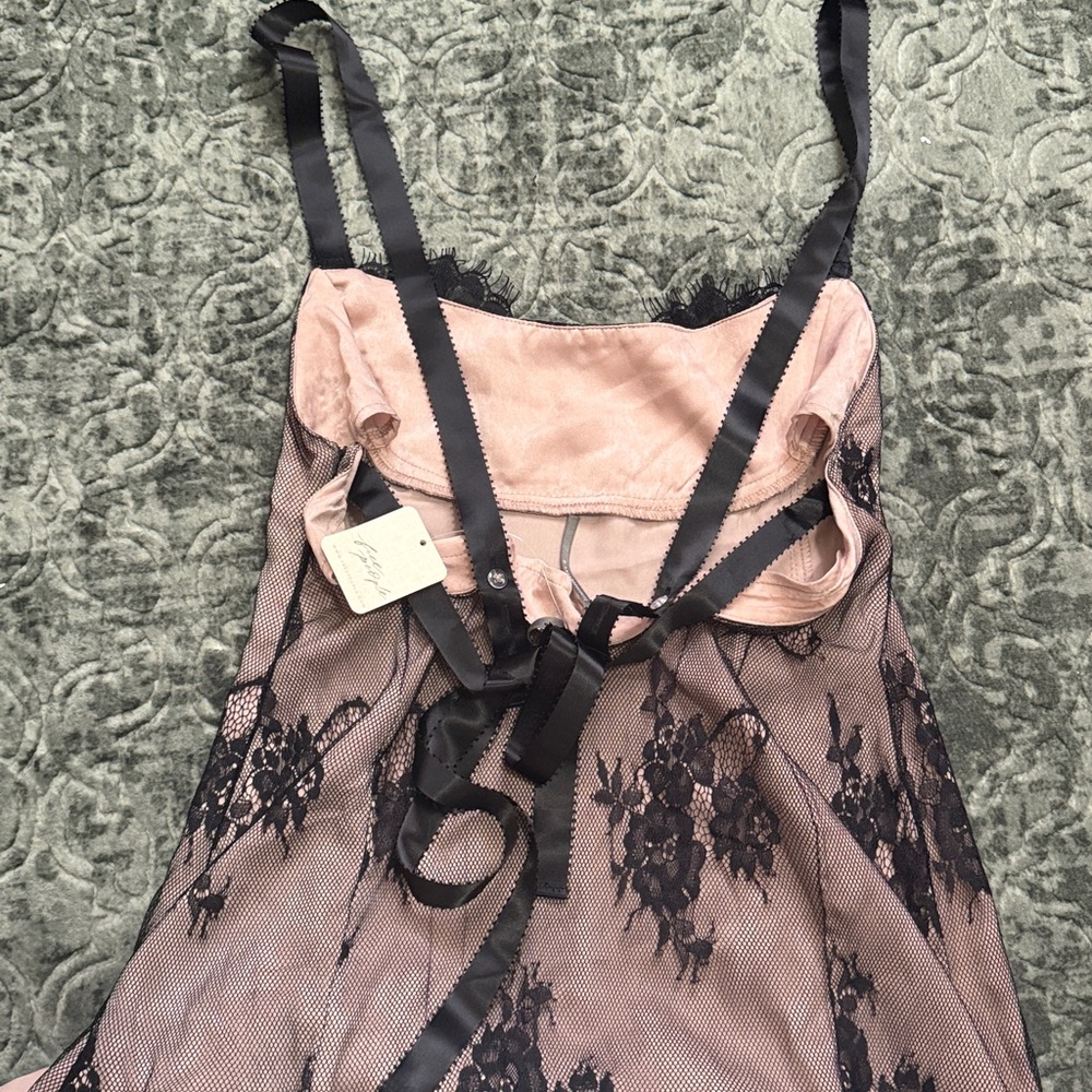 Anthropologie Floral Lace Midi Dress NEW - Picture 5 of 5
